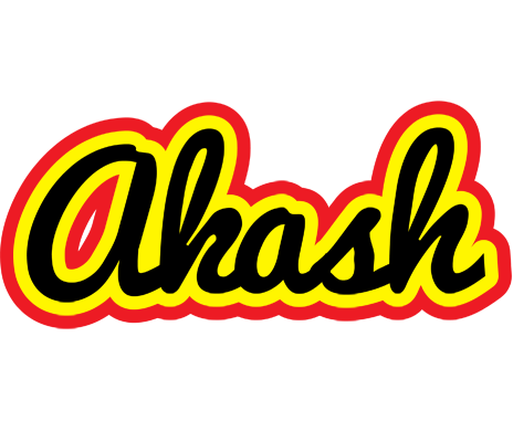 Akash flaming logo