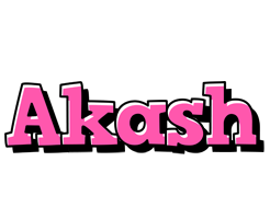 Akash girlish logo