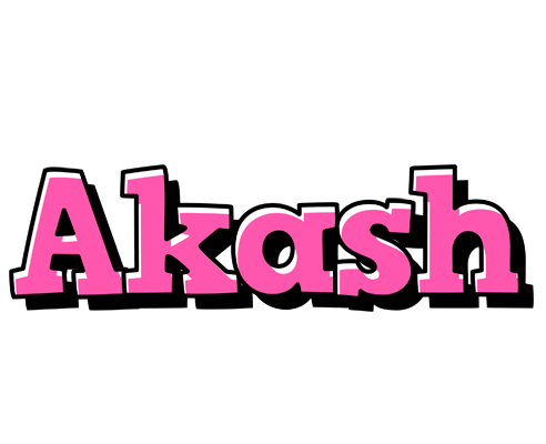 Akash girlish logo