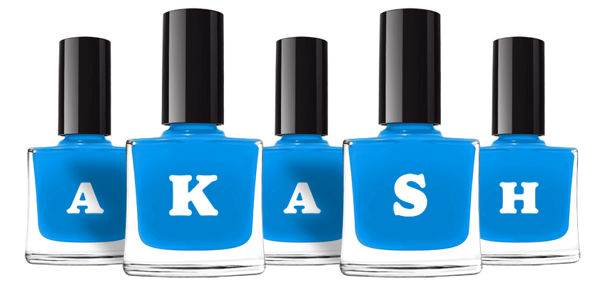 Akash glossy logo