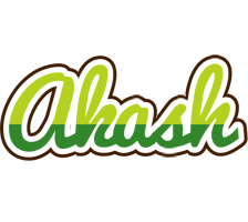 Akash golfing logo