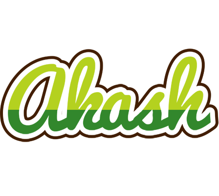 Akash golfing logo