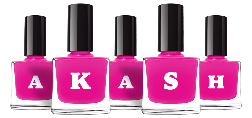Akash nails logo