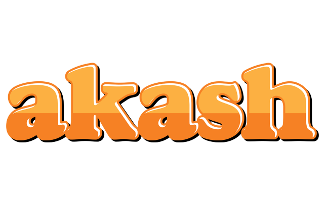Akash orange logo