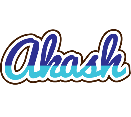 Akash raining logo