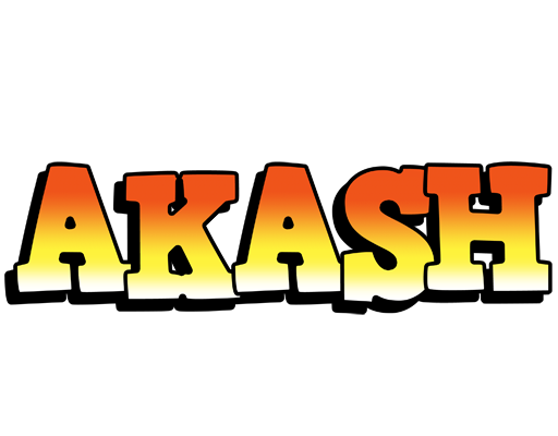 Akash sunset logo
