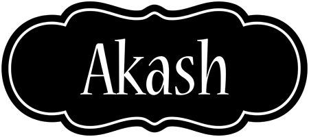 Akash welcome logo