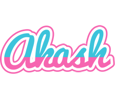 Akash woman logo