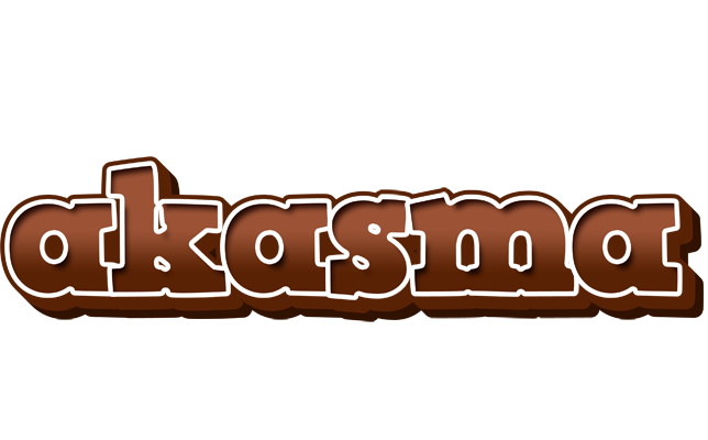 Akasma brownie logo