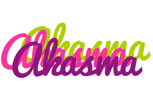 Akasma flowers logo