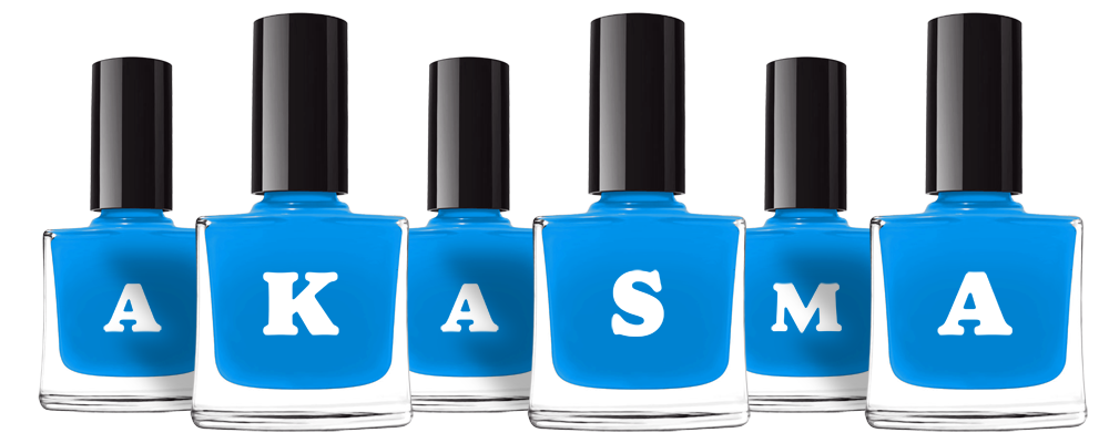 Akasma glossy logo