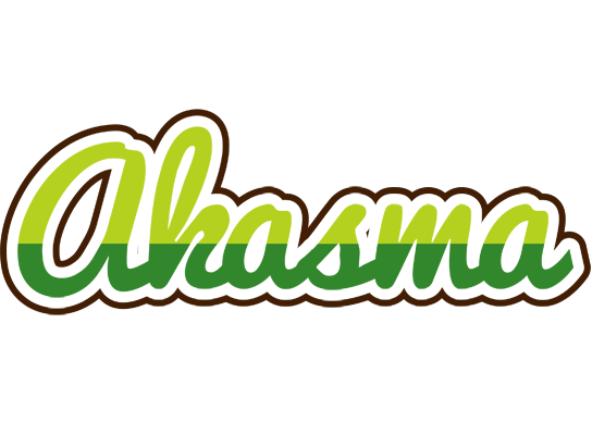 Akasma golfing logo