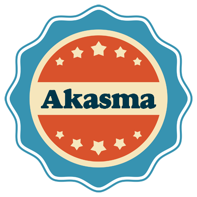Akasma labels logo