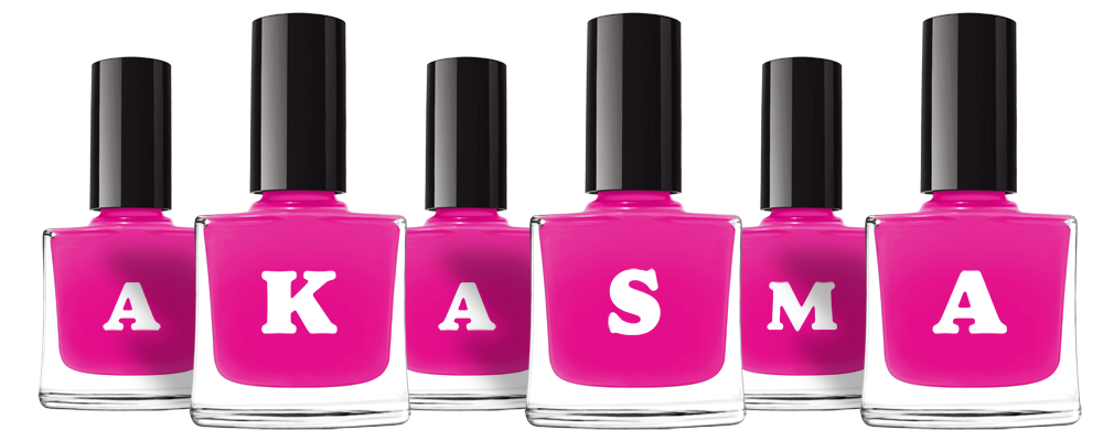 Akasma nails logo