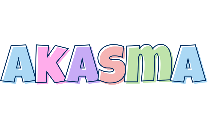 Akasma pastel logo