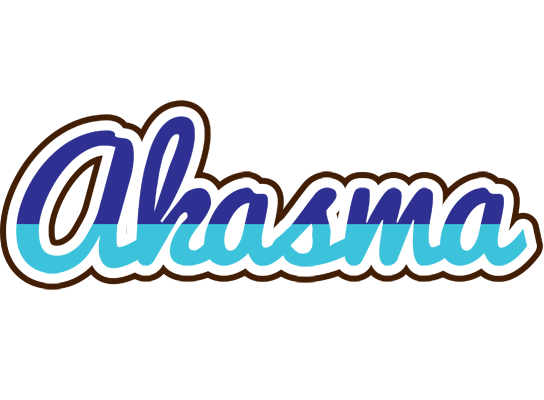 Akasma raining logo