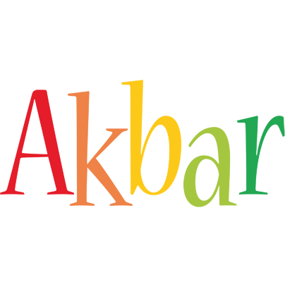Akbar birthday logo