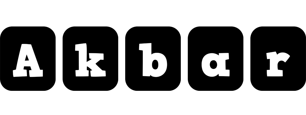 Akbar box logo