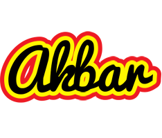 Akbar flaming logo