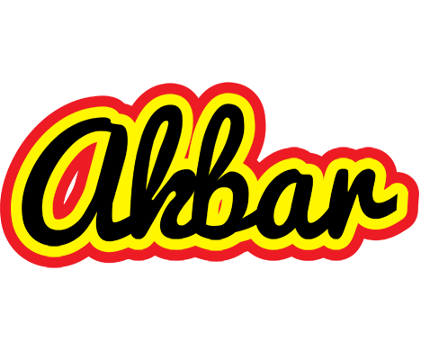 Akbar flaming logo