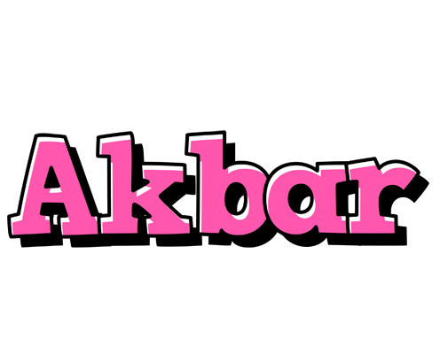 Akbar girlish logo