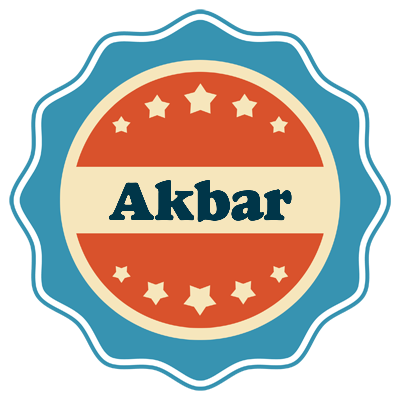 Akbar labels logo