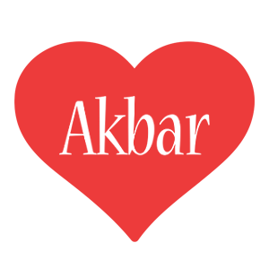 Akbar love logo