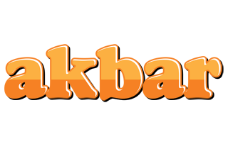 Akbar orange logo