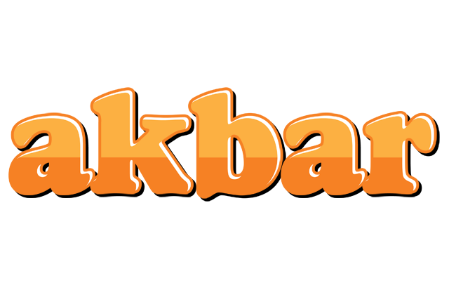 Akbar orange logo