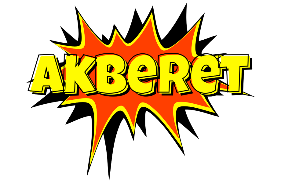 Akberet bazinga logo