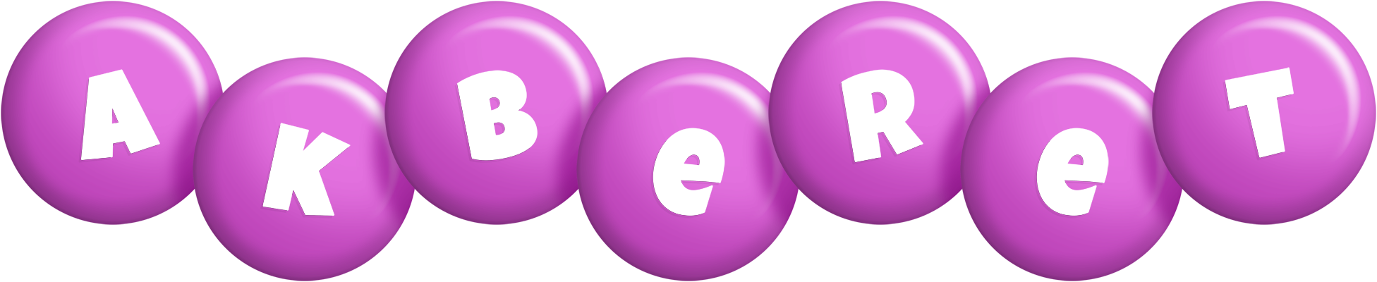 Akberet candy-purple logo