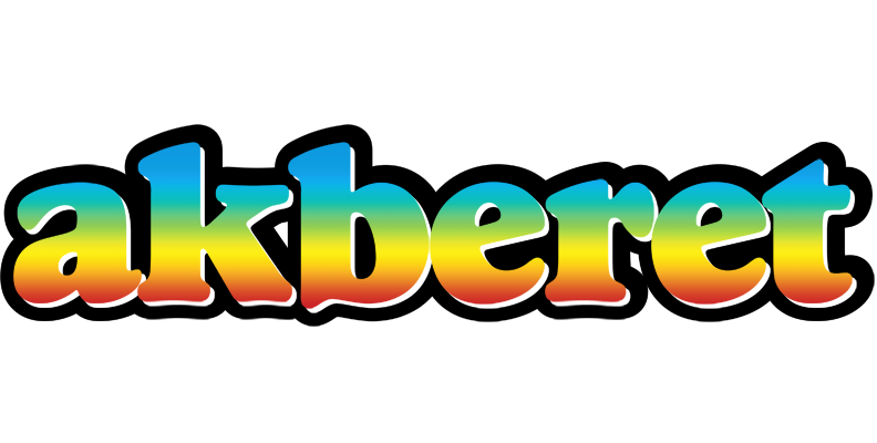 Akberet color logo