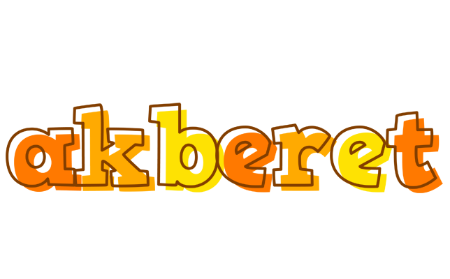 Akberet desert logo