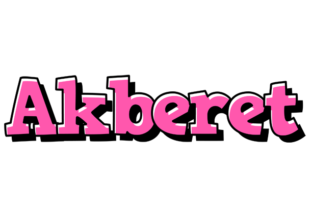 Akberet girlish logo