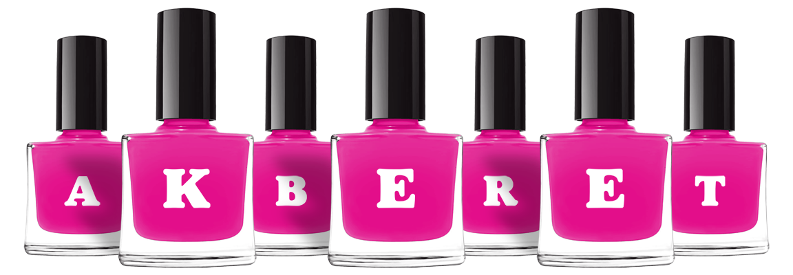 Akberet nails logo
