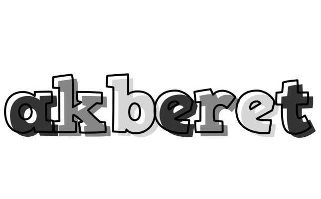 Akberet night logo