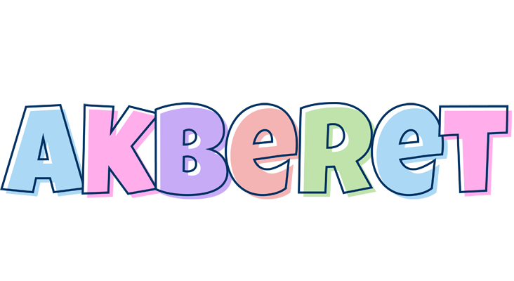 Akberet pastel logo