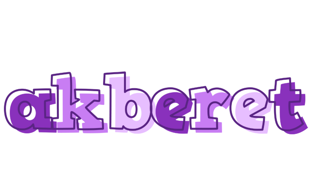 Akberet sensual logo