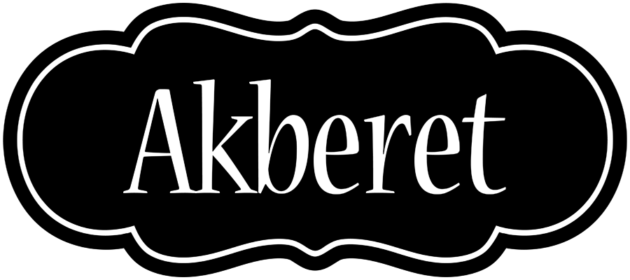 Akberet welcome logo