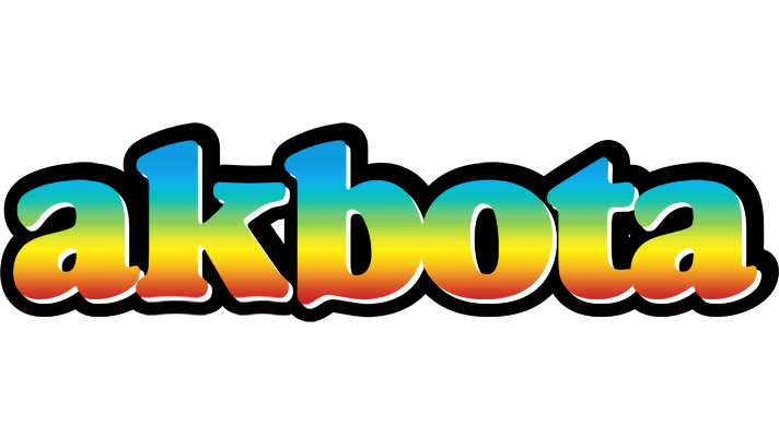 Akbota color logo