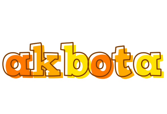 Akbota desert logo