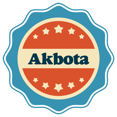 Akbota labels logo