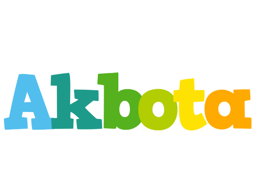 Akbota rainbows logo