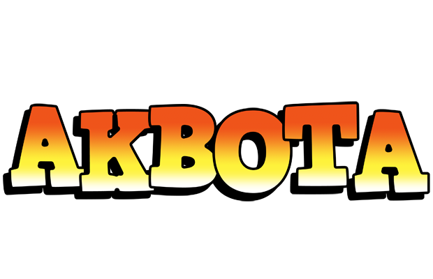 Akbota sunset logo