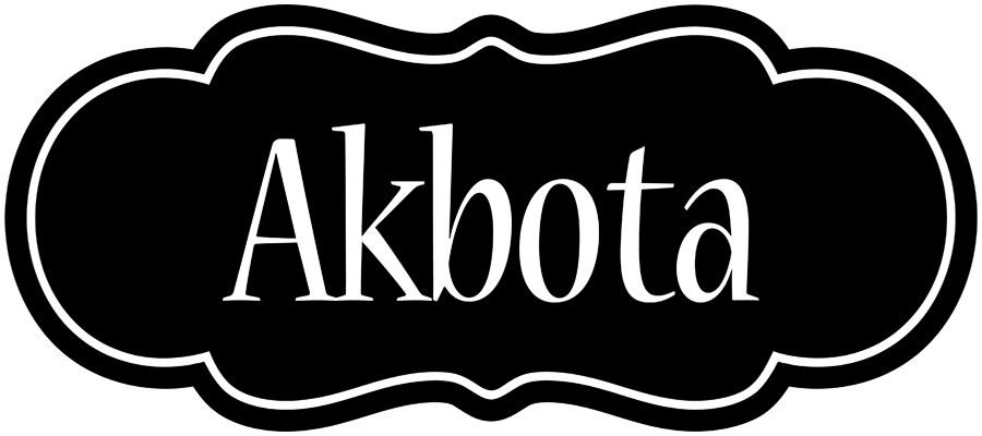 Akbota welcome logo
