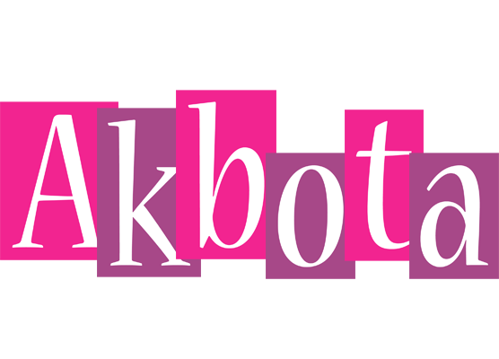 Akbota whine logo