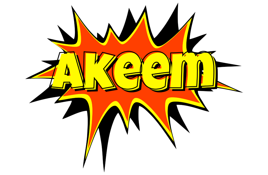 Akeem bazinga logo
