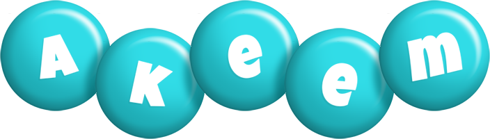 Akeem candy-azur logo