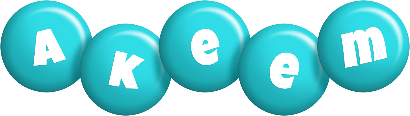 Akeem candy-azur logo