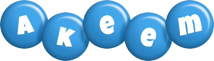 Akeem candy-blue logo